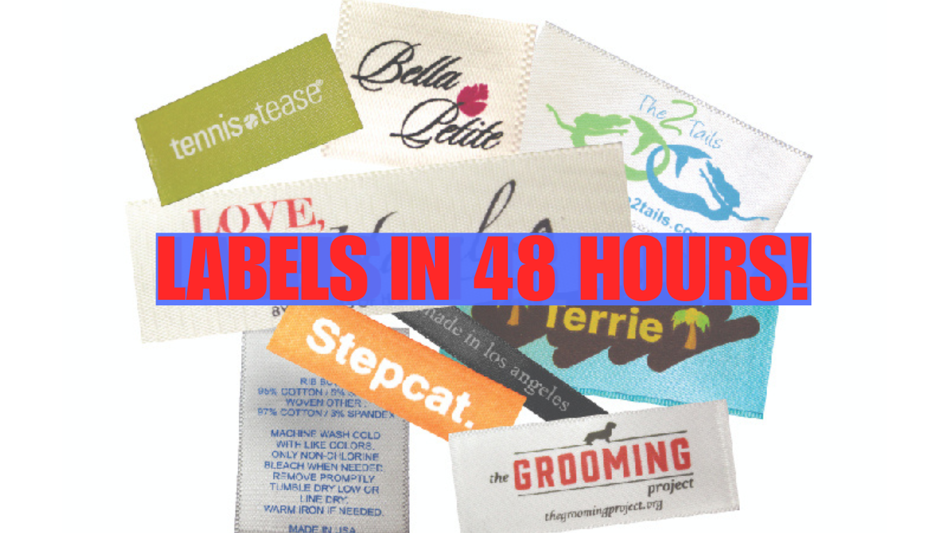 TAG 'R' US – Woven Labels, Printed Labels, Hang Tags and More!