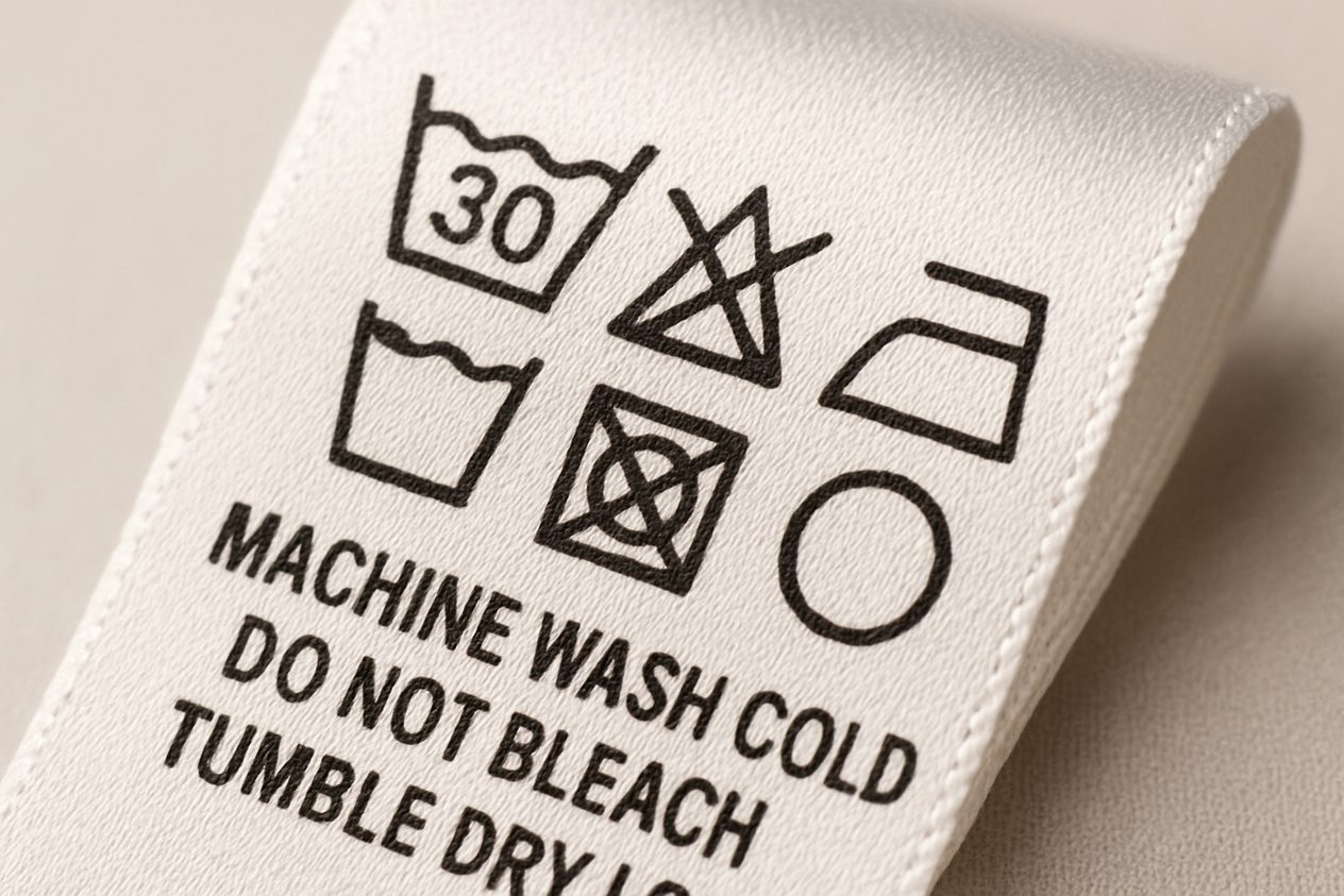 Wash Care Label Symbols Explained: A Guide for Clothing Brands
