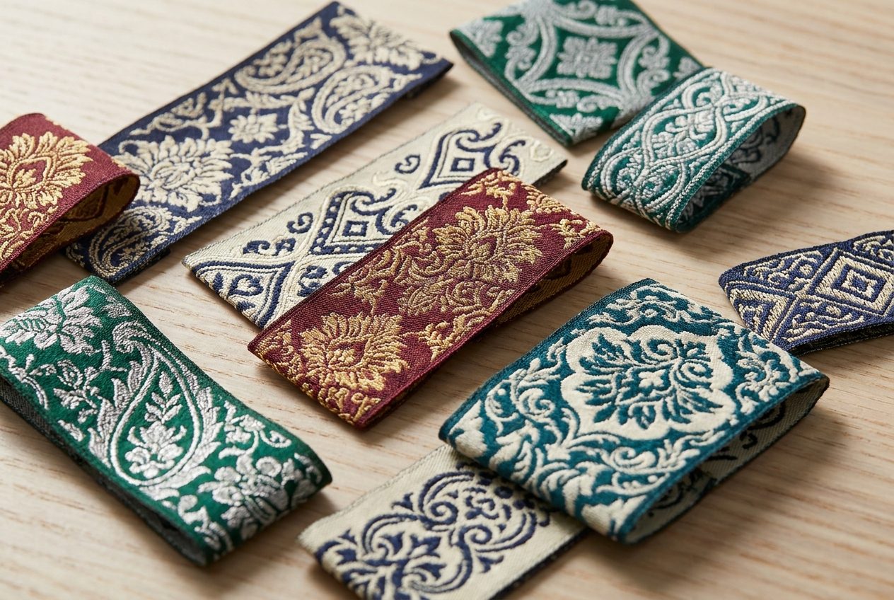 Damask Woven &mdash; custom made by Tags R Us