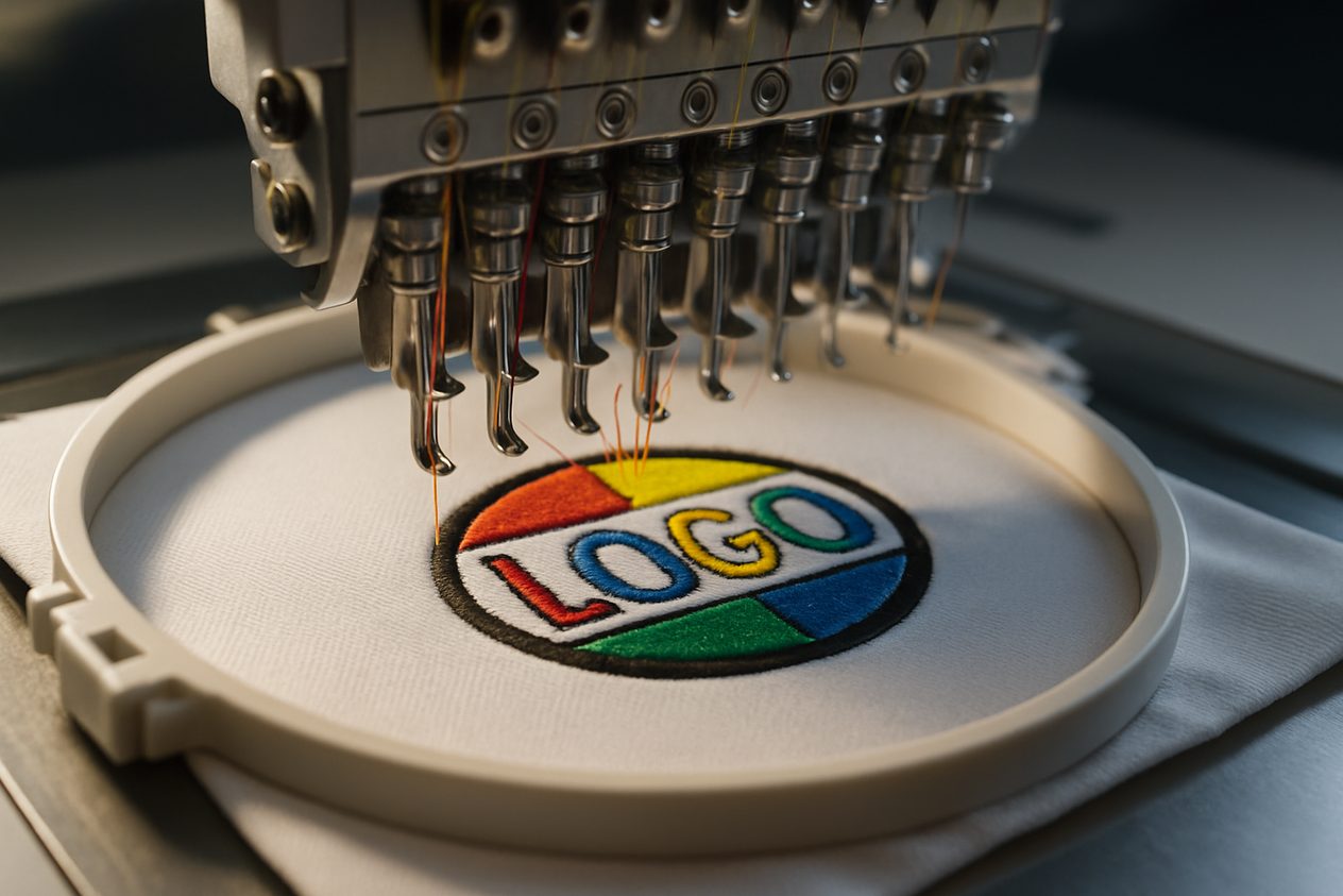 Embroidered and printed patches compared