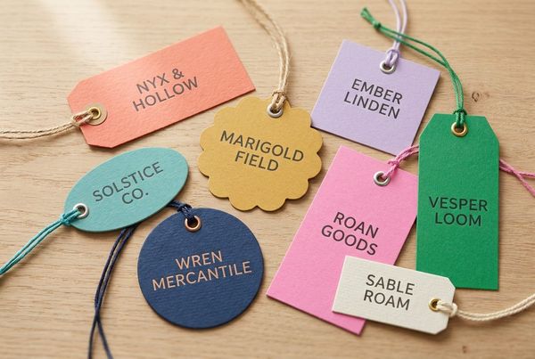 Hang Tags &mdash; custom made by Tags R Us