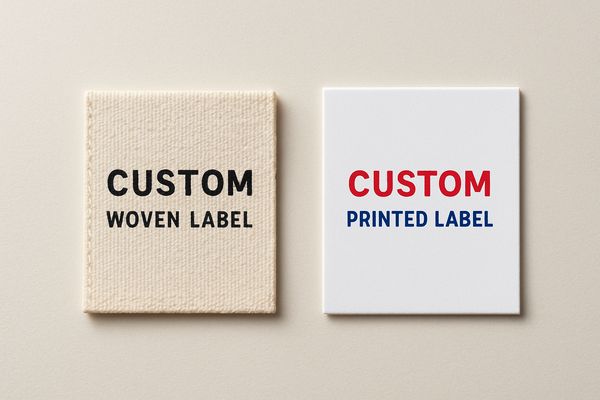 Woven vs. Printed Clothing Labels