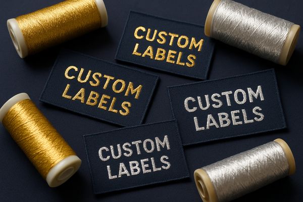 Metallic, Glow & Specialty Threads for Custom Woven Labels